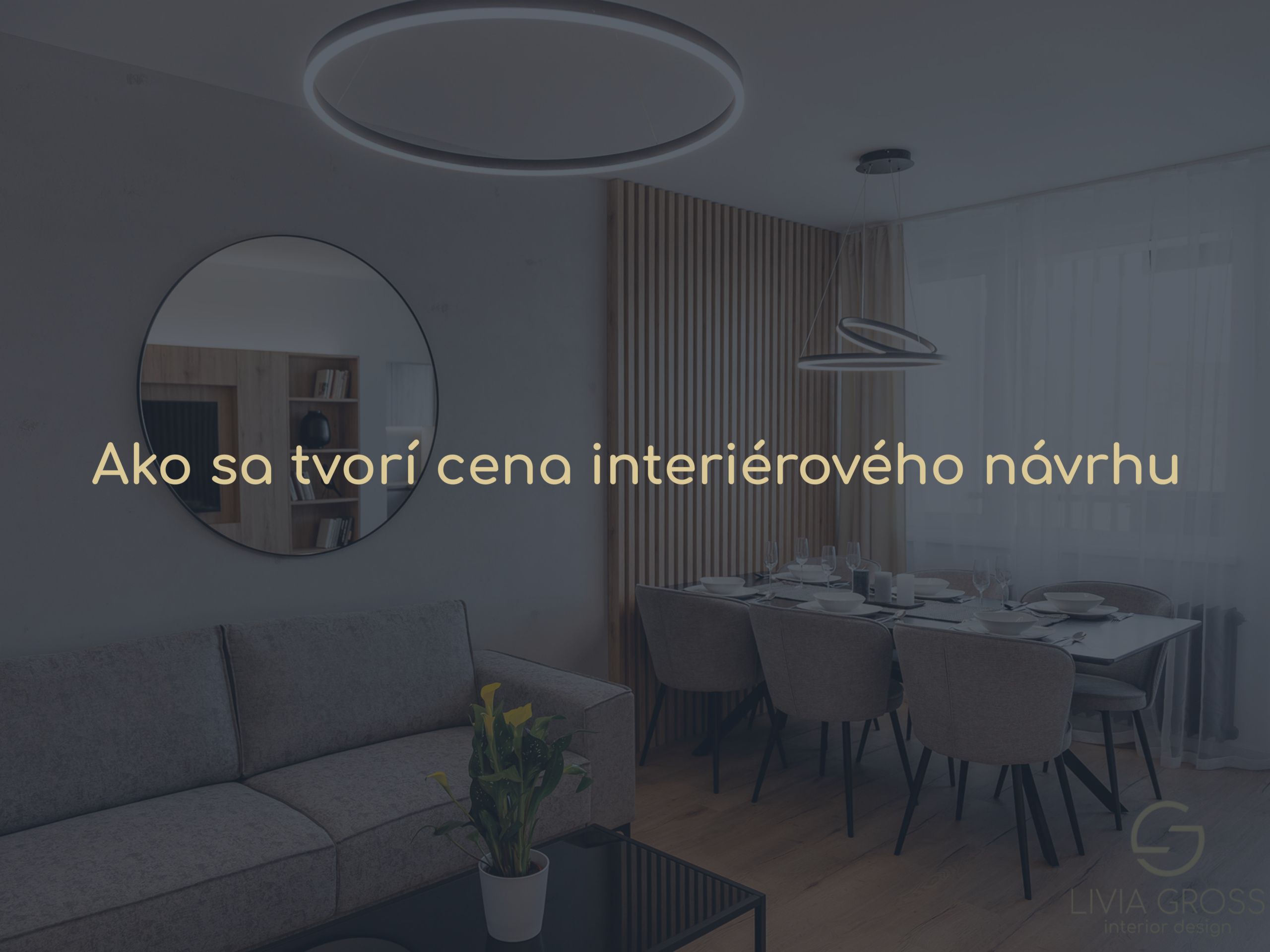 Interiérový dizajn jedálne s lamelovou stenou